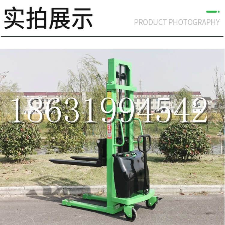 佛坪县电动叉车堆高车液压铲车电瓶1吨2吨站驾步行式小型全自动叉车
